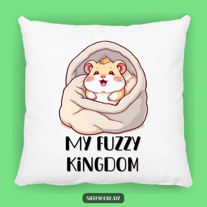 Funny Hamster Burrowing Pillow - Hilarious Comfort for Cozy Corners